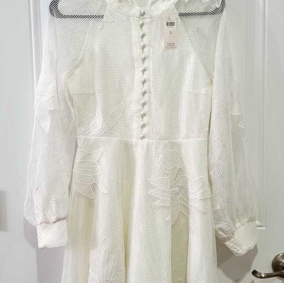 NWT Anthropologie Mare Mare Sabine Embroidered Mini Dress XS - Picture 13 of 16